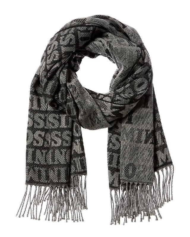 Missoni Logo Wool-Blend Scarf