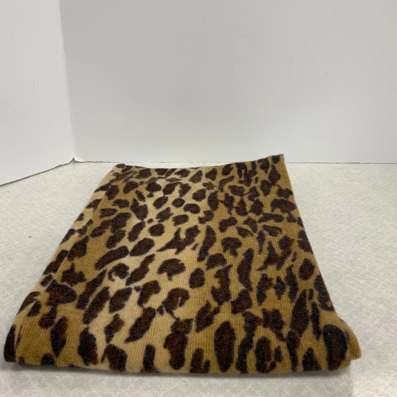 Scarf Winter By Cme In Animal Print