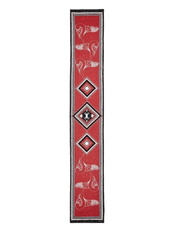 Baccarat 2809049 Ladies Louxor Twillsilk Maxi Tie Red Scarf