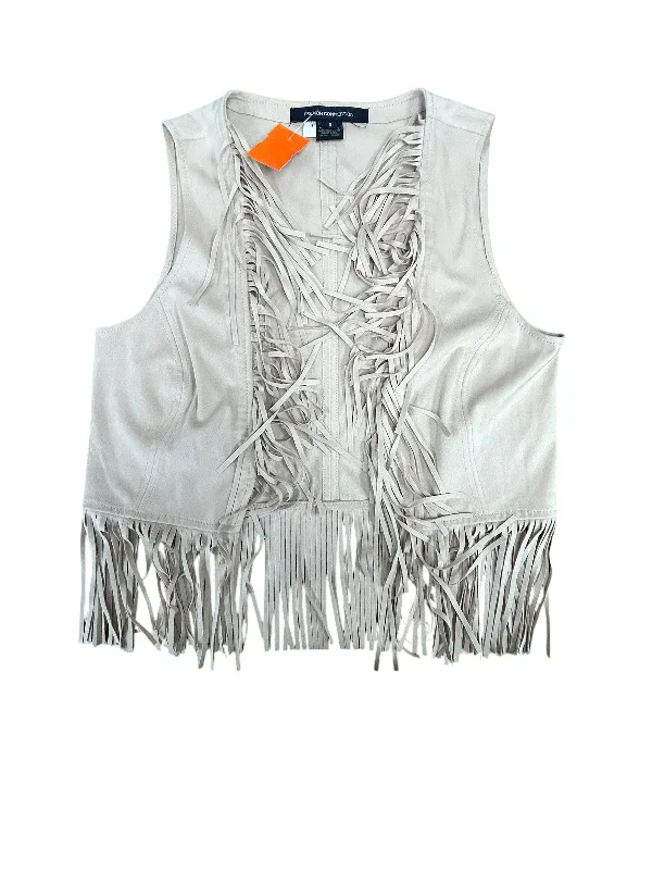 Vest Other By French Connection In Cream, Size: S