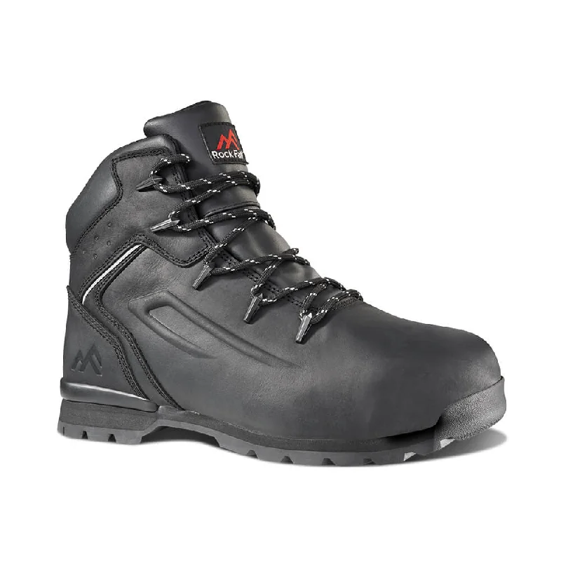 Rock Fall RF350 Carson S7S Black Lightweight Waterproof Safety Boots