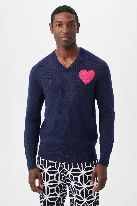 Lover Heart V-Neck Sweater