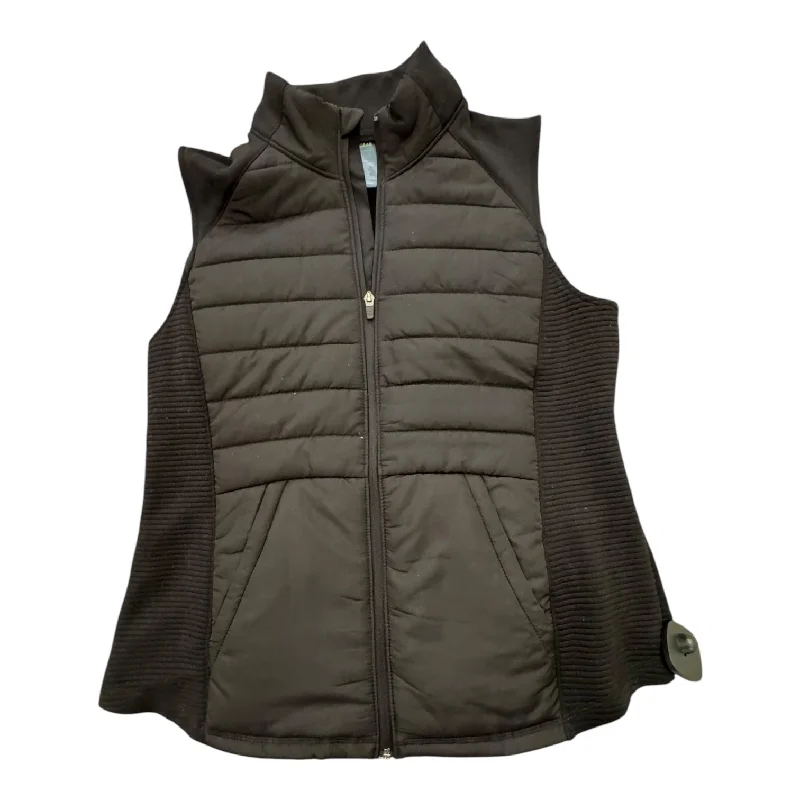 Vest Puffer & Quilted By Tek Gear In Black, Size: L