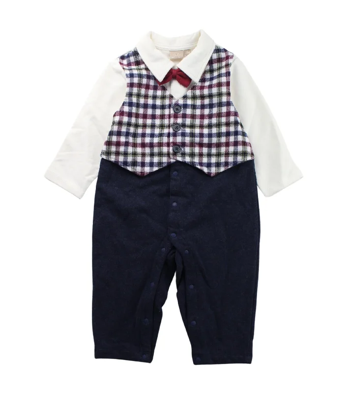 Chickeeduck Long Sleeve Jumpsuit 12-18M