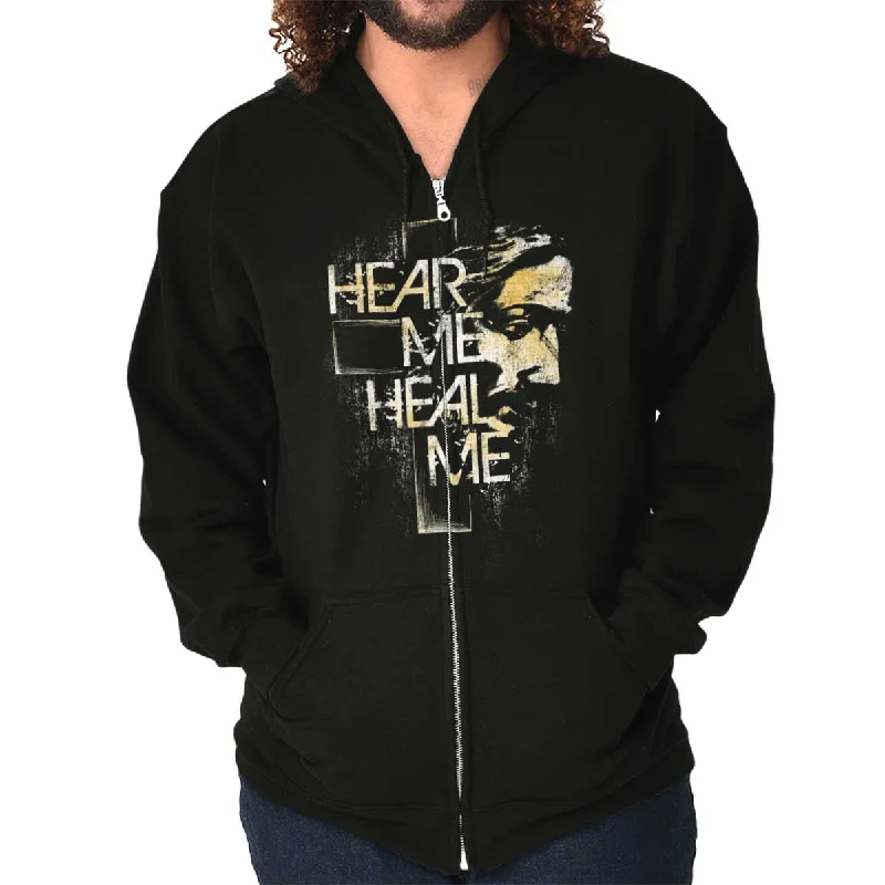 Hear Me Heal Me Zip Hoodie