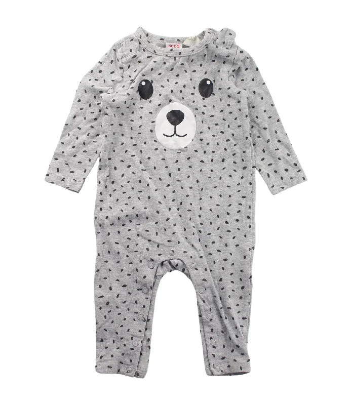 Seed Long Sleeve Jumpsuit 3-6M