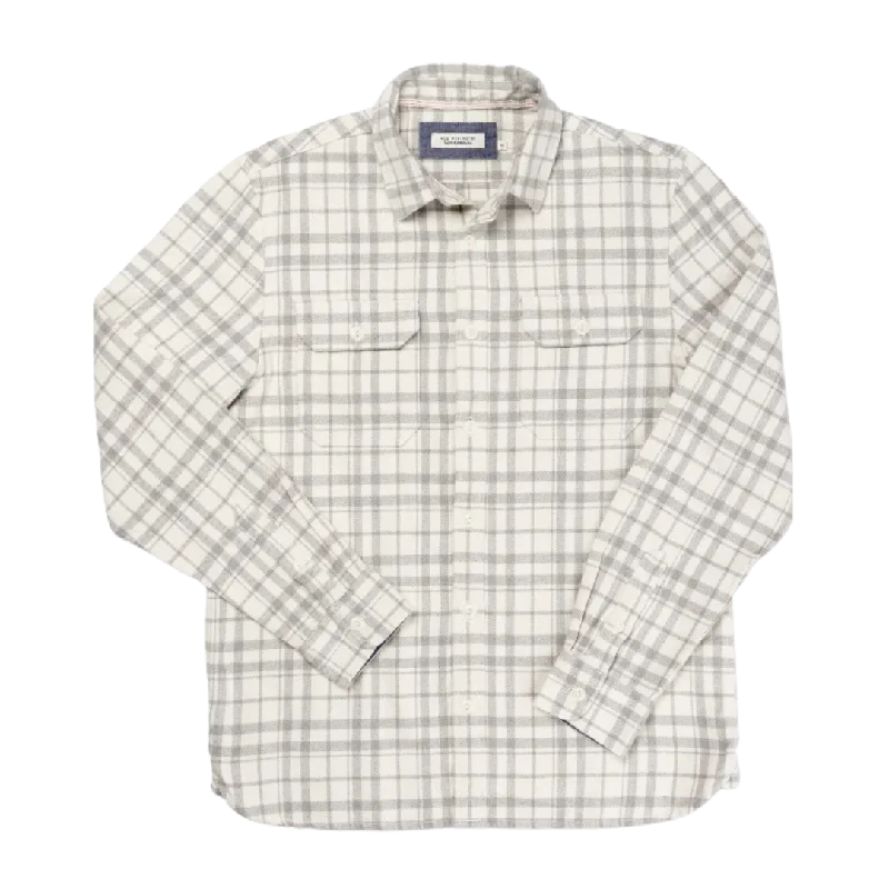 Winter Flannel Utility Shirt - Arctic