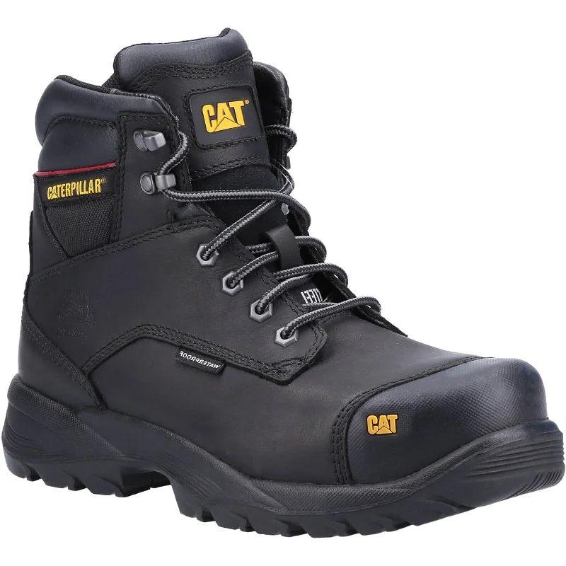 Caterpillar Spiro Lace Up Waterproof Safety Boots