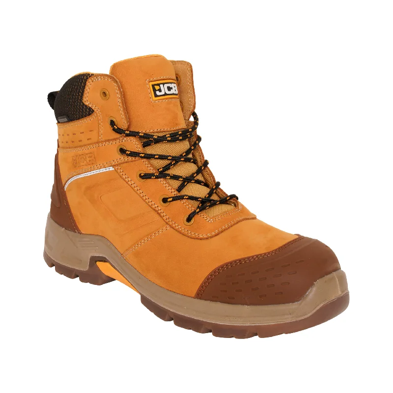 JCB FASTRAC 4050 Honey S7S Metal-Free Waterproof Safety Boots