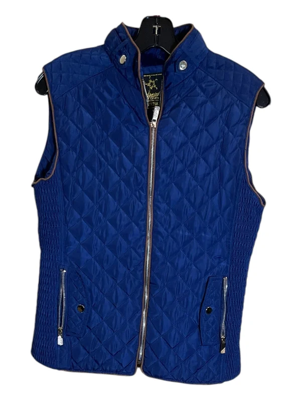 Vest Other By Clothes Mentor In Blue, Size: L