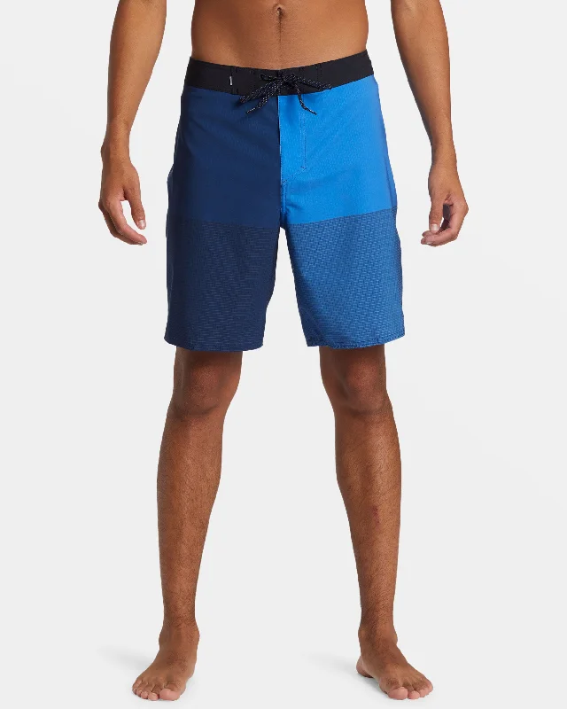 Highline Straight Leg 19" Boardshorts - Estate Blue