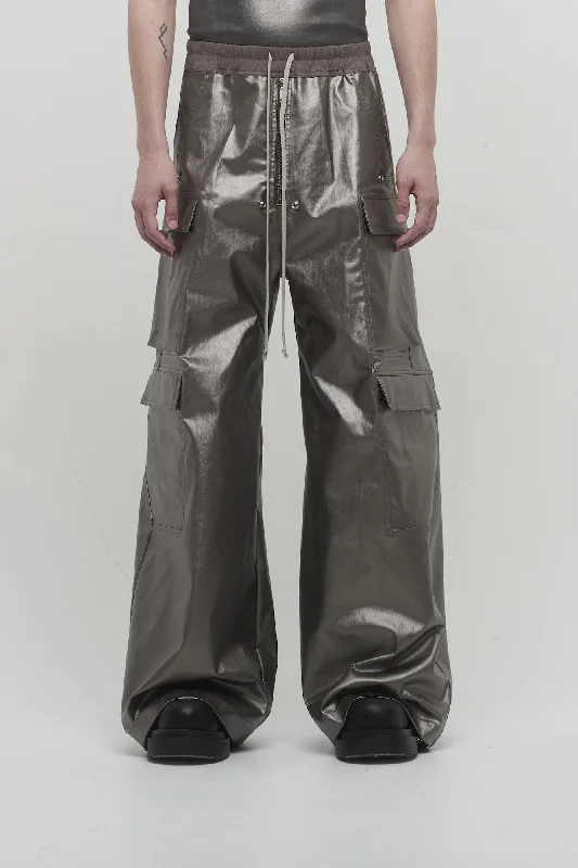 Rick Owens Cargo Belas in Gun Metal