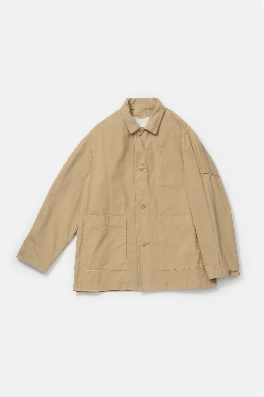 THE MECHANIC JACKET / WORK TWILL SAND