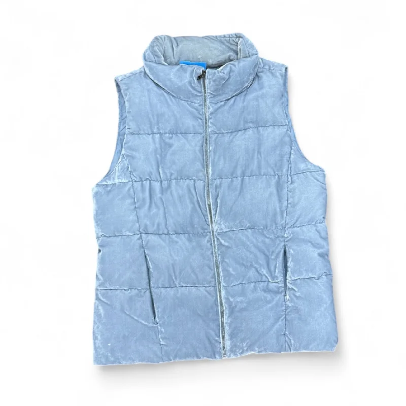 Vest Puffer & Quilted By Loft In Blue, Size: L