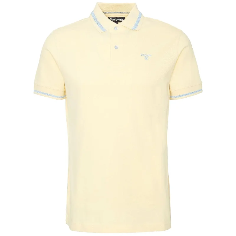 Barbour Newbridge Polo - Heritage Lemon