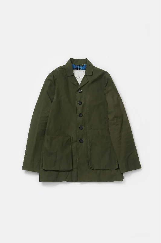 THE PHOTOGRAPHER JACKET / WAX COTTON MOSS