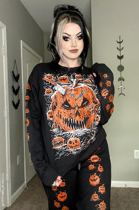 Possessed Pumpkin Patch Sweatshirt