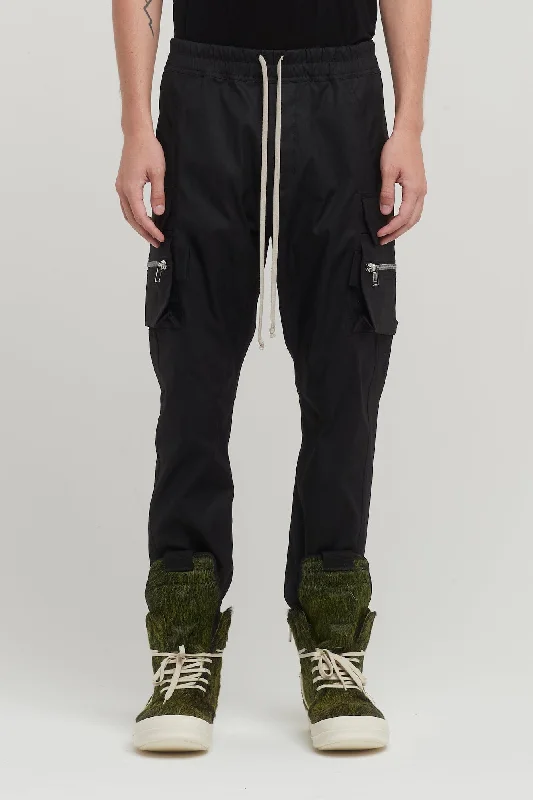 Rick Owens Mastodon Cargo Pants in Black