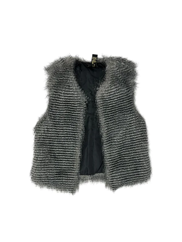 Vest Sweater By Urban Vibes In Grey, Size: M