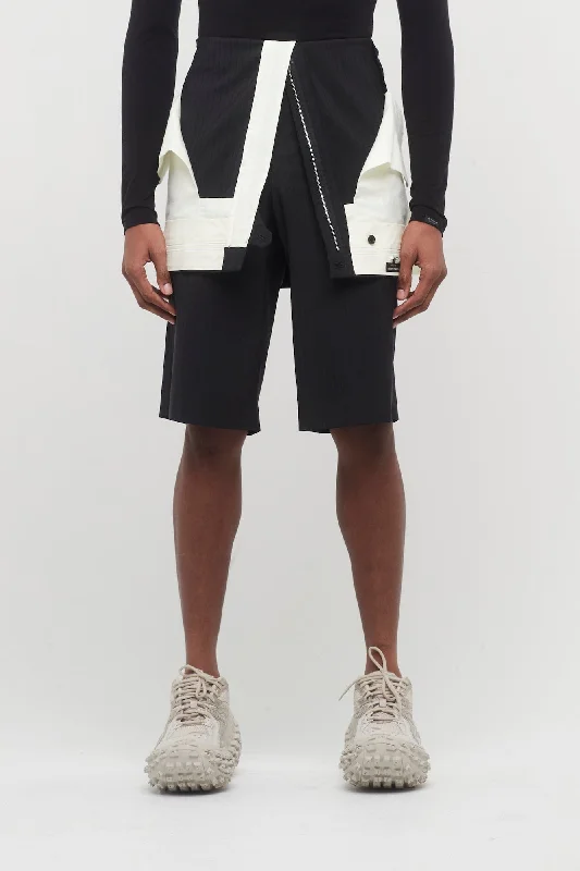 Comme Des Garçons Homme Plus Over Layered Pants in Black