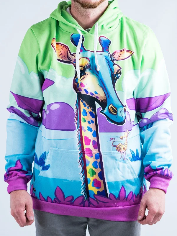 Neon Giraffe Unisex Hoodie