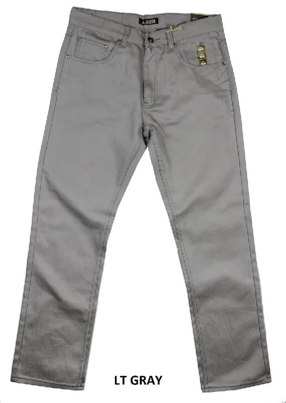 Light Grey Men's Loose-Fit Jeans by Access Apparel Style No: AP14011