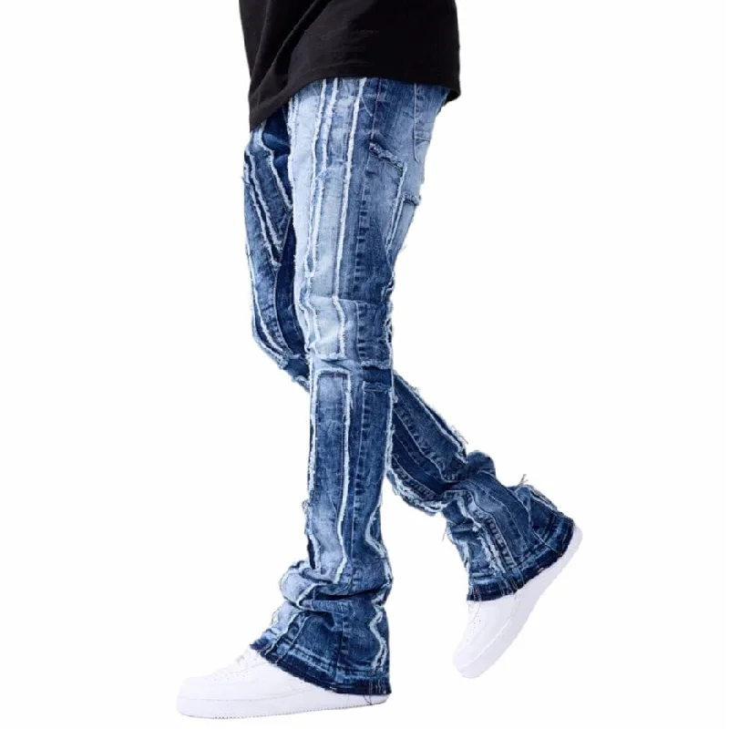 Jordan Craig Ross Stacked Brazen Denim (Medium Blue) JRF1107