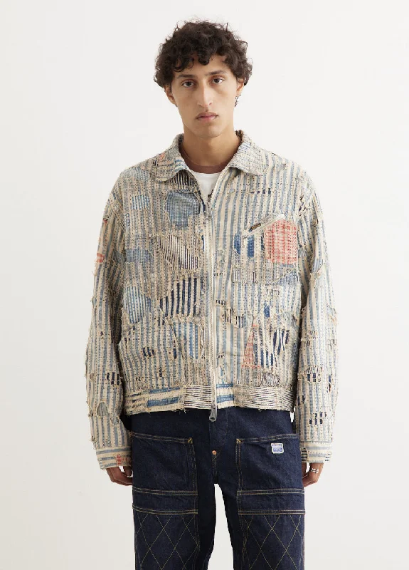 LIBERTY-BORO Zip Up Blouson Jacket