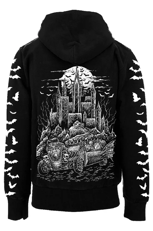 Hot Rod Hearse Hoodie [Zipper or Pullover]