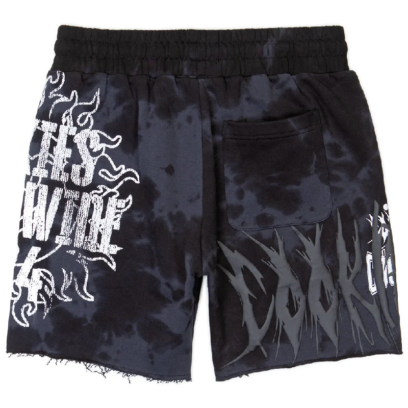 World Tour Slipknot Enzyme Washed Fleece Shorts