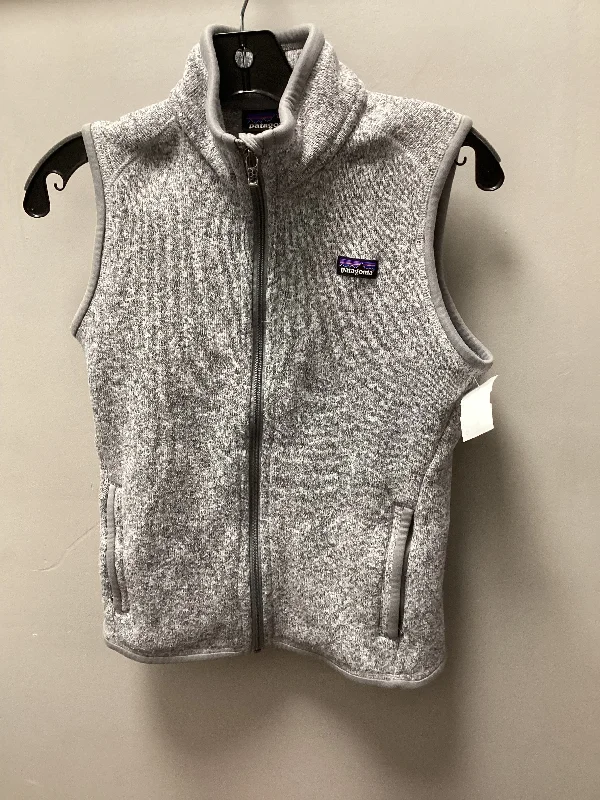 Vest Other By Patagonia In Grey, Size: S