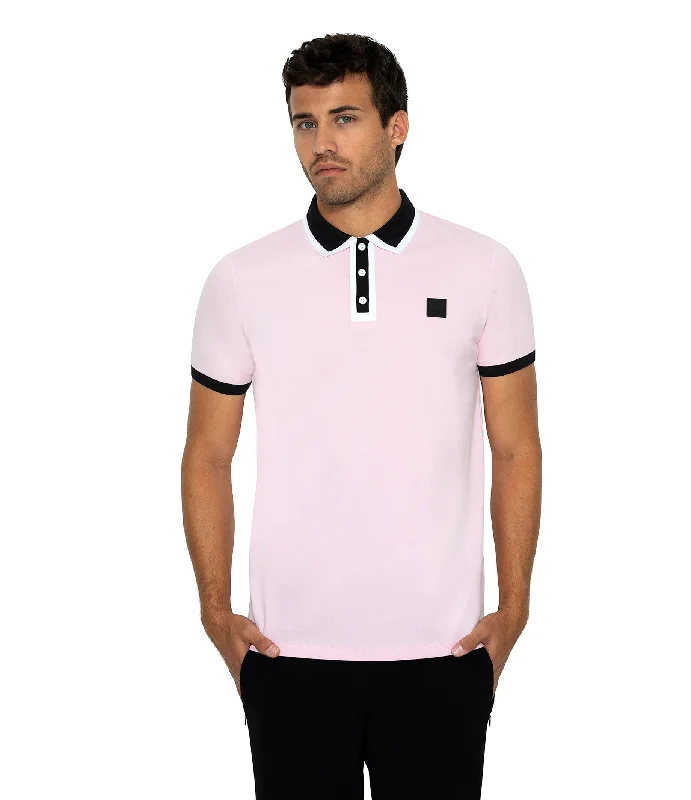 Bertigo Short-Sleeve Polos | DIJON PINK POLO