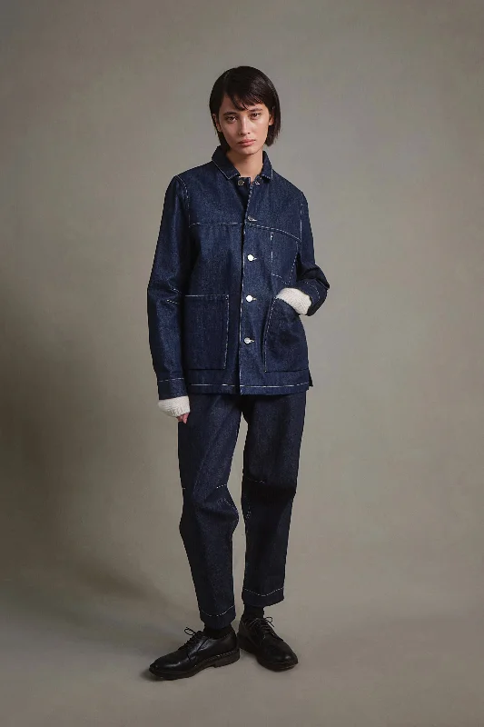 THE CARPENTER JACKET / ORGANIC DENIM INDIGO