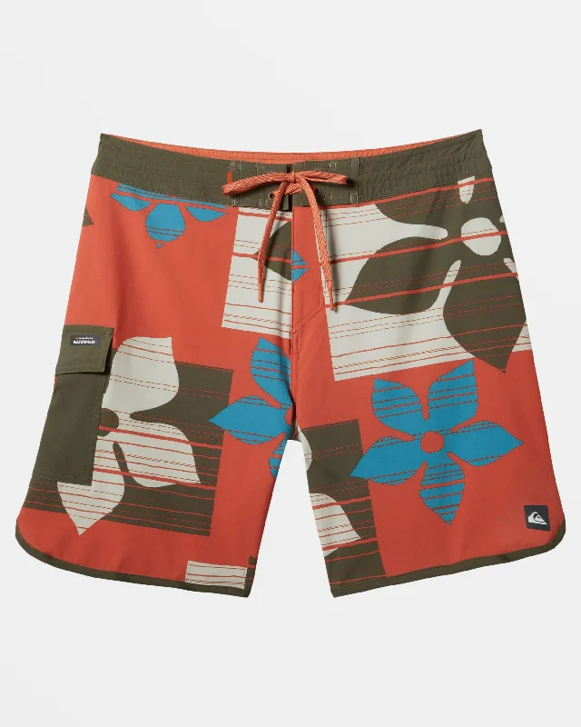 Waterman Blockhead 19" Boardshorts - Ginger Spice