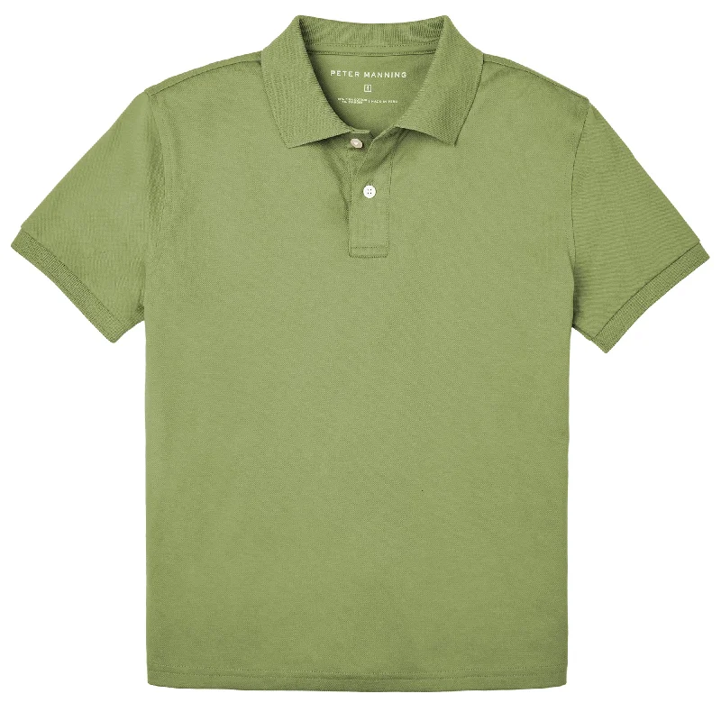 James Polo Shirt - Moss