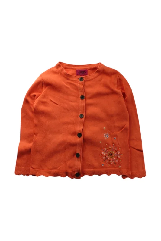 La Compagnie Des Petits Embroidered Cardigan 4T