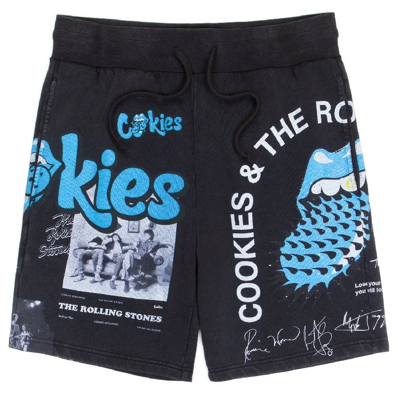 Arch Fleece Shorts- Rolling Stones