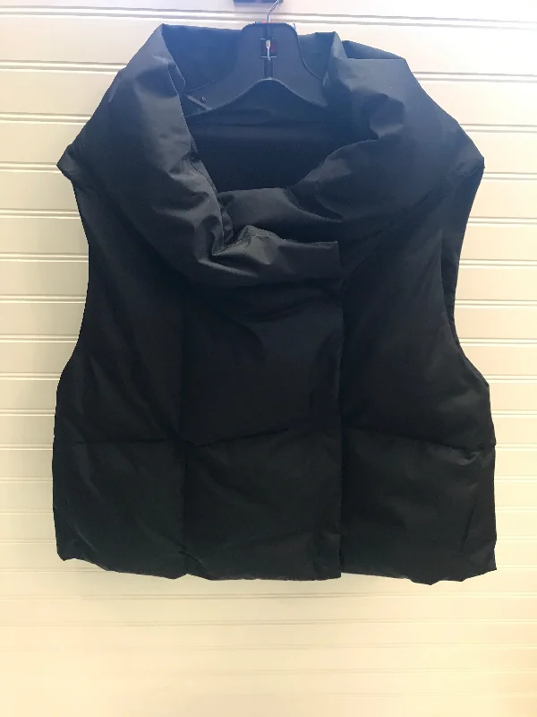 Vest Puffer & Quilted By Pretty Rugged In Black, Size: S