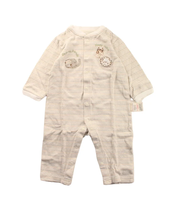 Natures Purest Long Sleeve Jumpsuit 3-6M