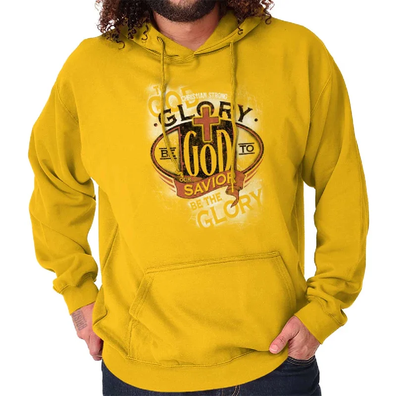 Glory God Savior Hoodie