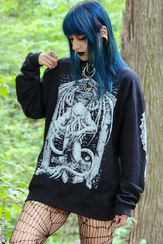 The Call of Cthulhu Sweatshirt [Tentacle Sleeves]