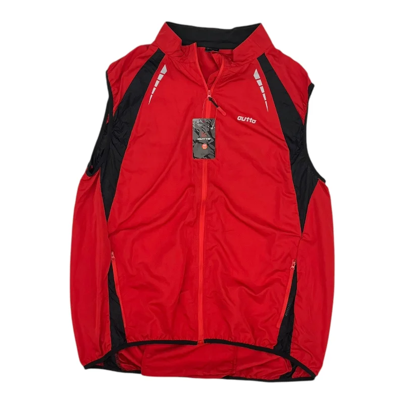 Vest Other By Cme In Red, Size:2X