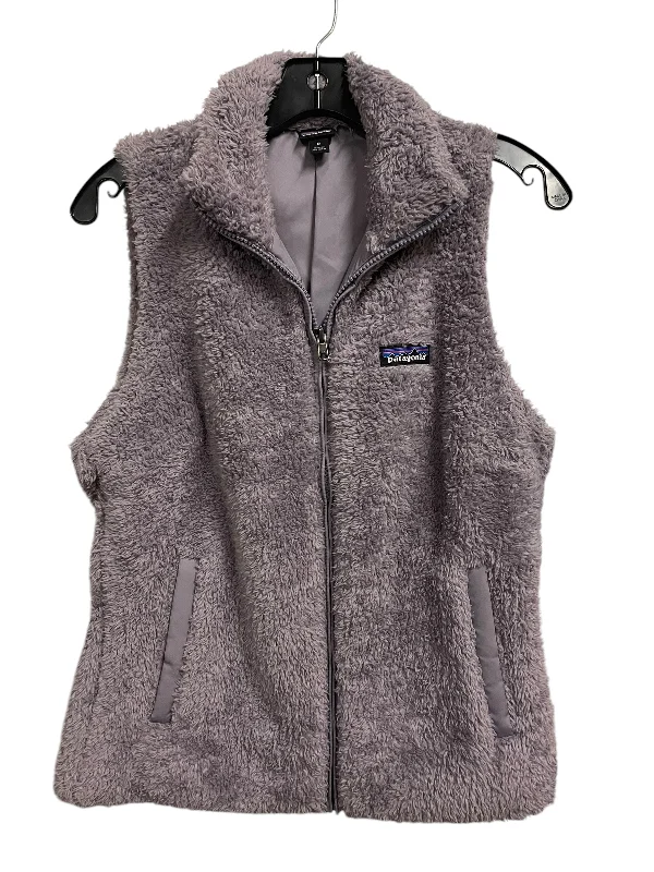 Vest Fleece By Patagonia In Purple, Size: M