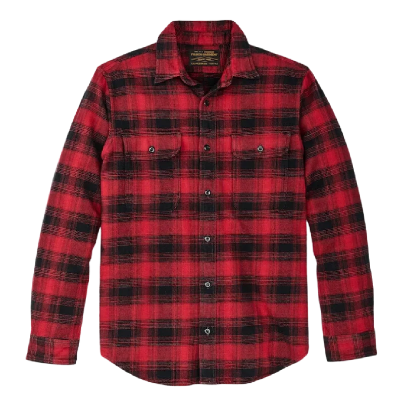 Vintage Flannel Work Shirt - Red Oak Ombre