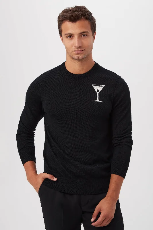 Mt Martini Merino Wool Long-Sleeve Sweater