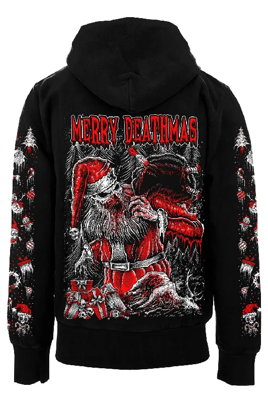 Merry Deathmas Christmas Hoodie [Zipper or Pullover]