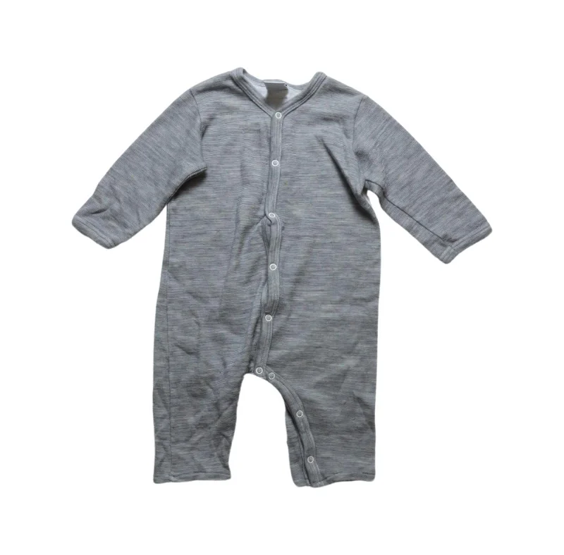 Petit Bateau Long Sleeve Jumpsuit 12M