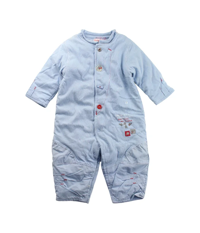 La Compagnie des Petits Long Sleeve Jumpsuit 3-6M