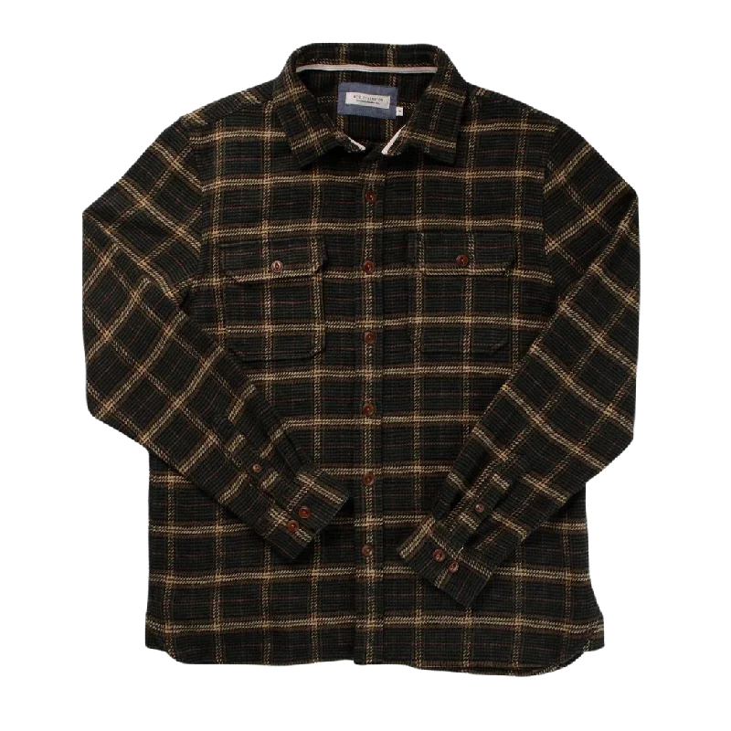 Winter Flannel Utility Shirt - Forest Hound