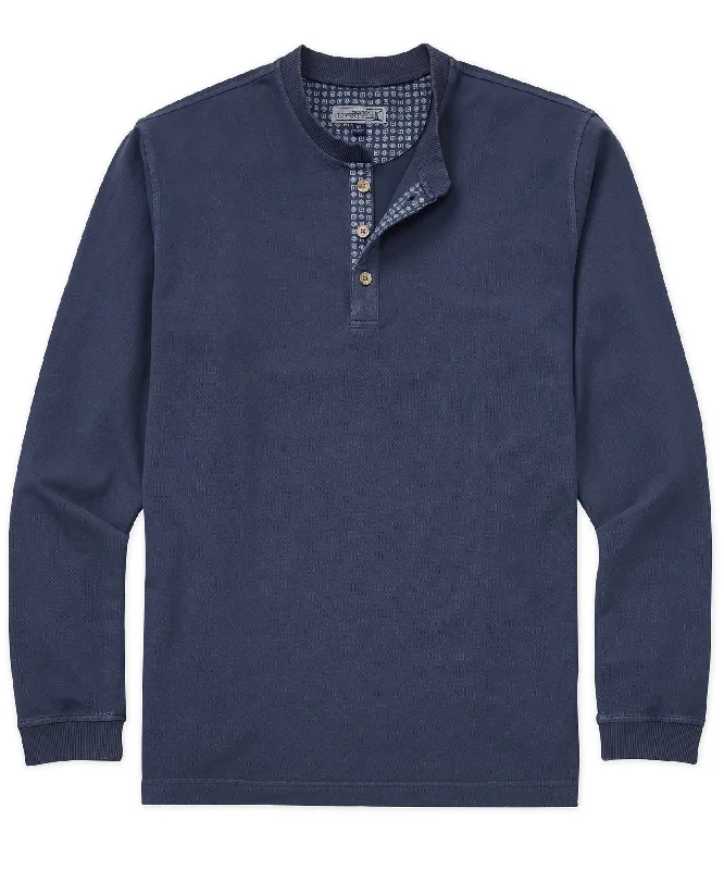 Westport Lifestyle Long Sleeve Cotton Pique Henley